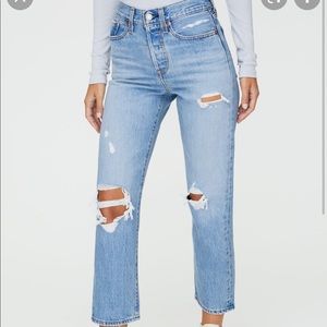 Levi’s Wedgie Straight Leg Jeans